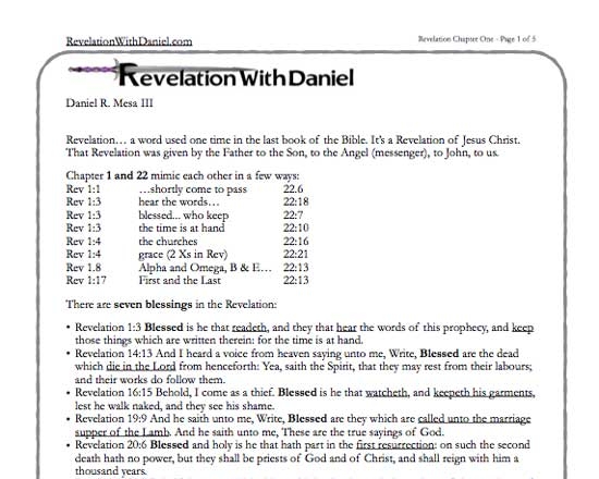 RevelationWithDaniel Verse by means of Verse Analysis Notes image relating to Printable Revelation Bible Study identified as RevelationWithDaniel Verse through Verse Analyze Notes