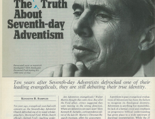 The Recent Truth About Seventh-day Adventism – by Christianity Today