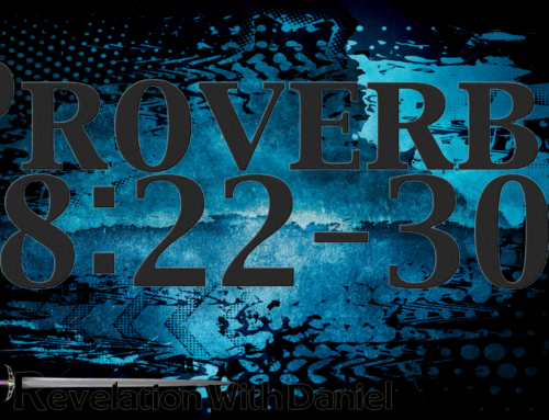 Proverbs 8:22-30